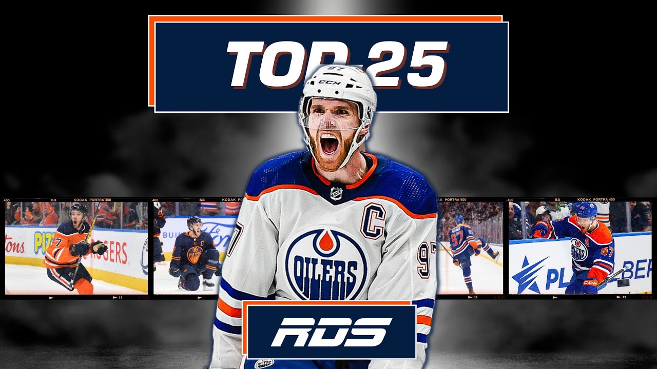Top-25 des plus beaux buts de la carrière de Connor McDavid (Highlights)
