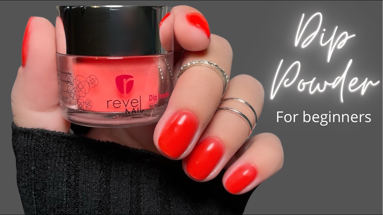 Пудра для ногтей для начинающих — от начала до конца — БЕЗ ГЕЛЯ — БЕЗ ФИЛЬТРОВ — Продукция Revel ...
