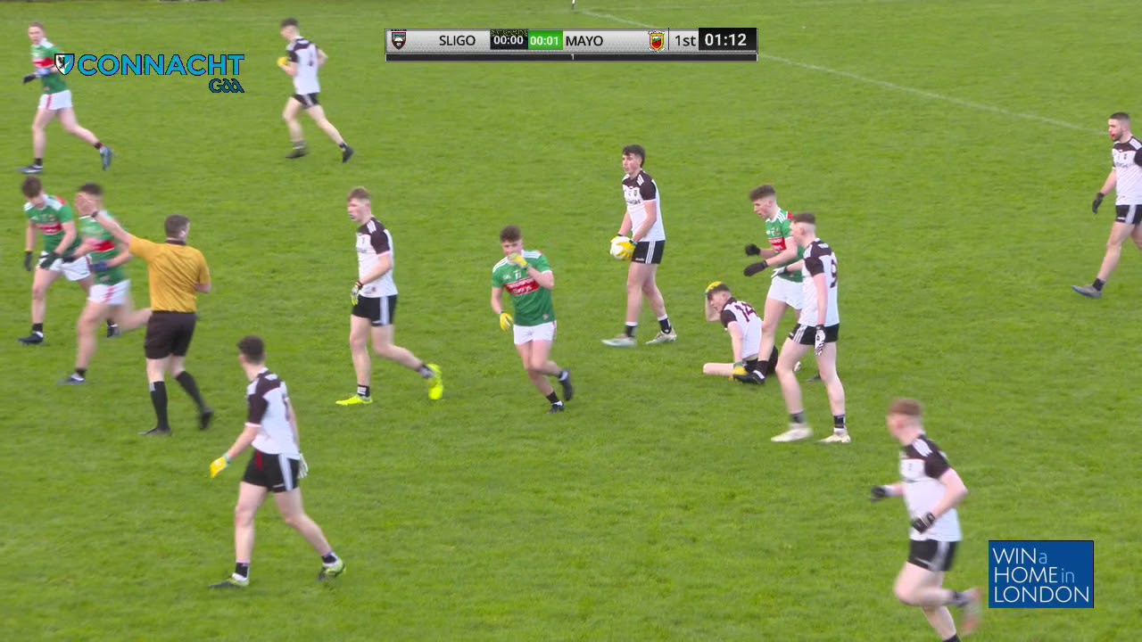 2020 Electric Ireland Connacht GAA Electric Ireland Minor Football Semi Final Mayo v Sligo