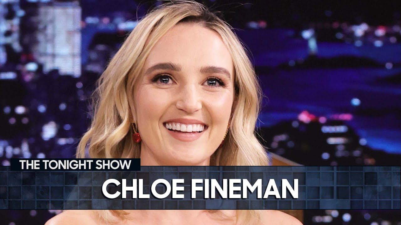 Chloe Fineman Describes How Brad Pitt Smells | The Tonight Show Starring Jimmy Fallon