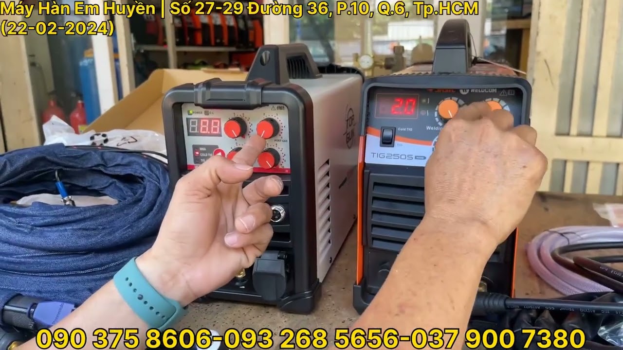 🔴 Tig lạnh là gì? Có nên mua máy hàn Tig250S W228 Jasic