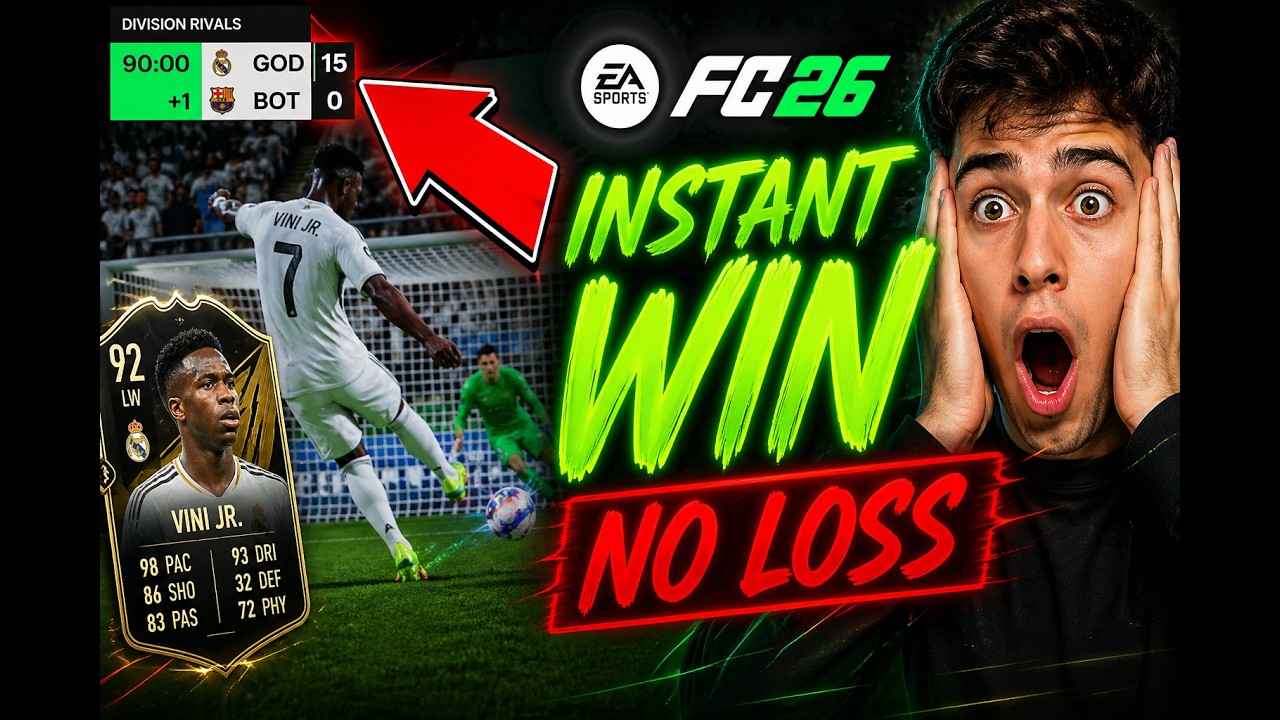 Взлом для мгновенной победы в FC 26 😱 15-0 в FUT CHAMPS + Элитный дивизион (работает до 2026 года)