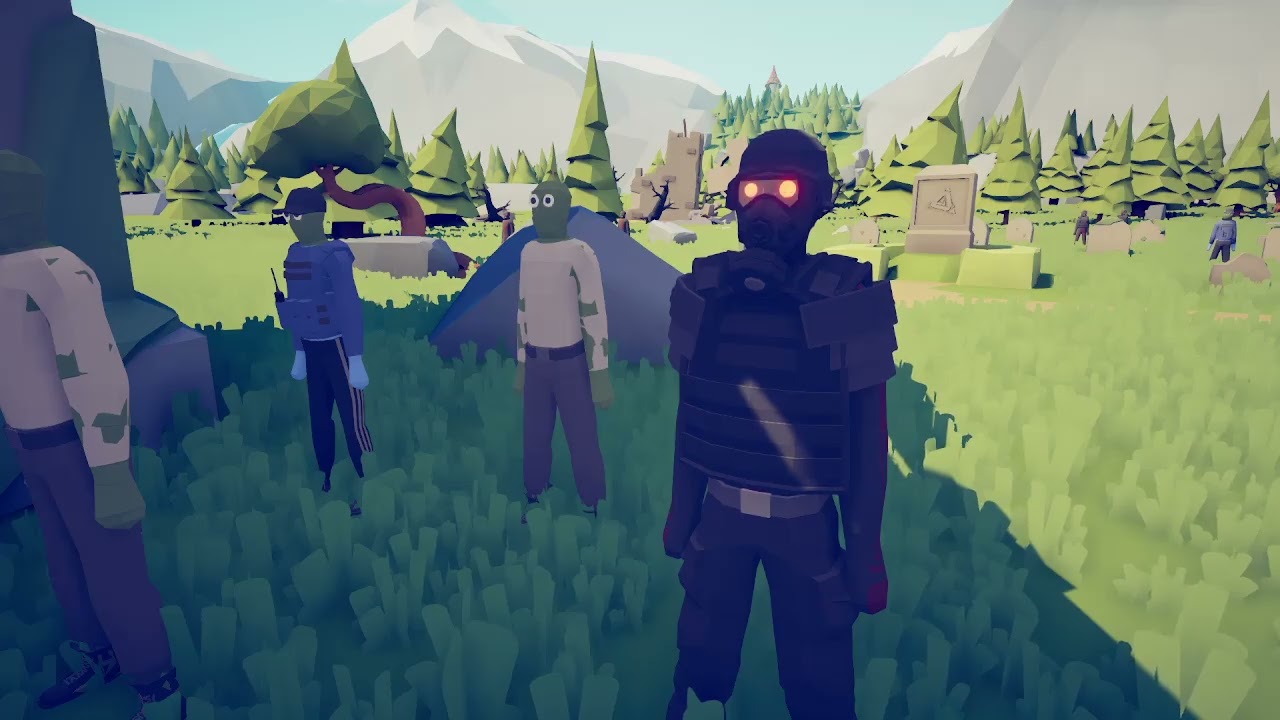 Военные зомби в TABS (Полностью точный симулятор боя, Dead Ahead Zombie Warfare DAZW, Часть 1)