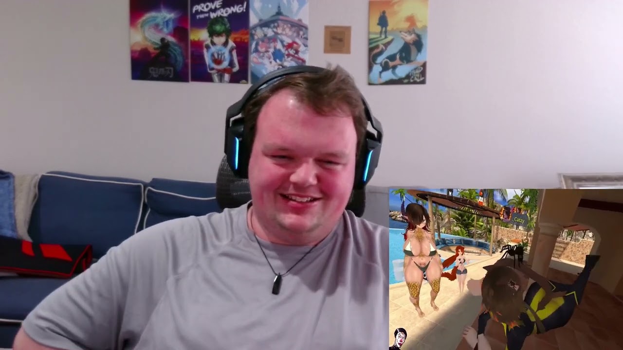Вейдер танцует регги в VRchat - Lolathon REGGAE DARTH VADER VRChat Reaction
