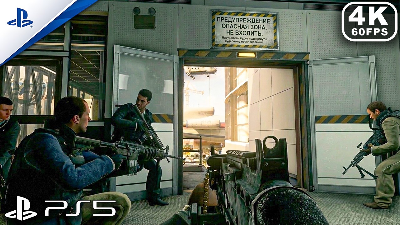(PS5) NO RUSSIAN : Darkest Mission in COD History– MW2 Remastered [4K 60FPS] (No Commentary)