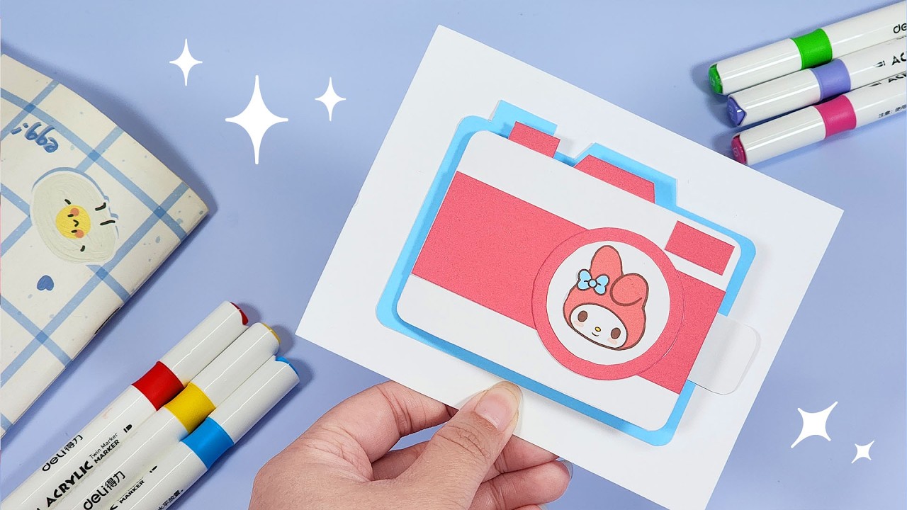 How to make BLIND BOX Sanrio X Melody | Paper Craft & Origami | DIY Paper Handmade