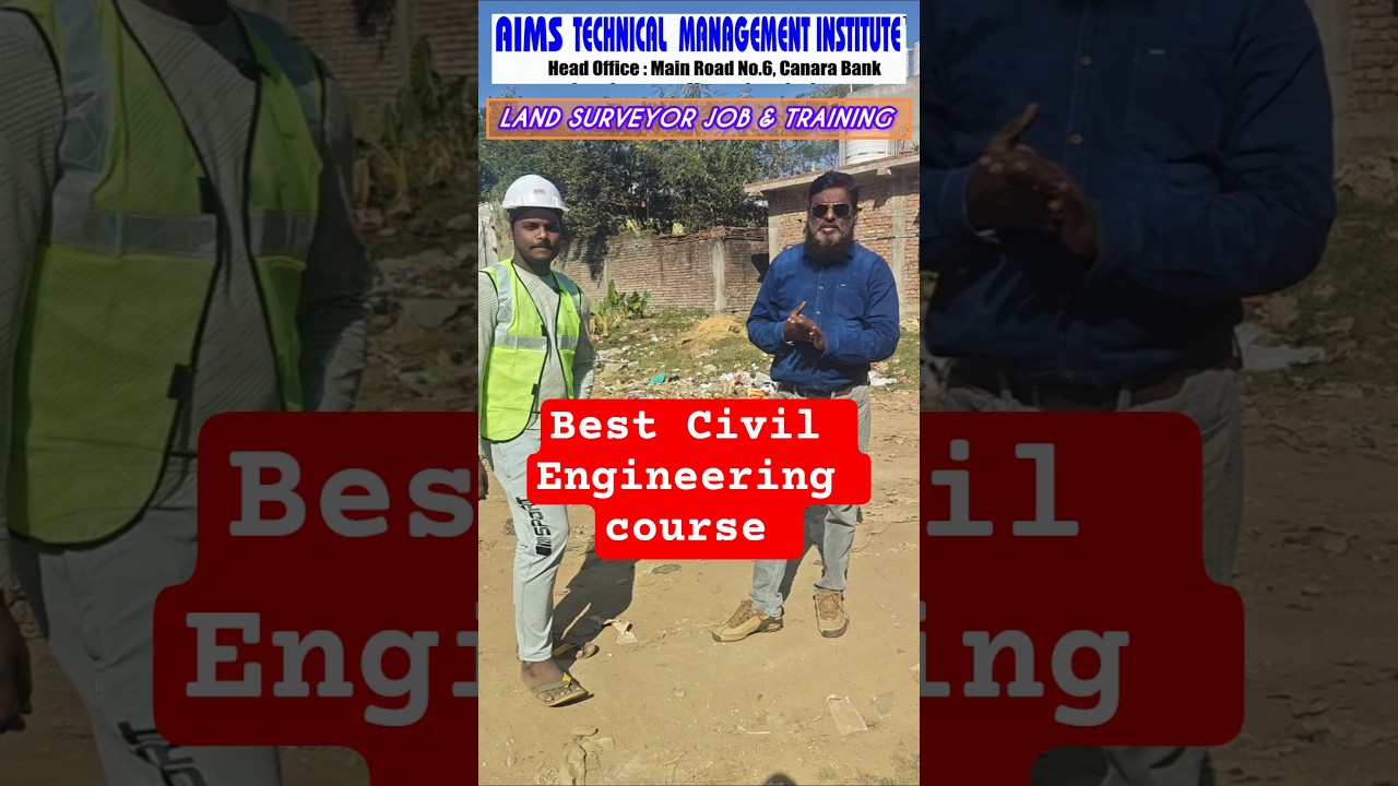 live Training of Land Surveying Levelling | Land Surveyor job in india 