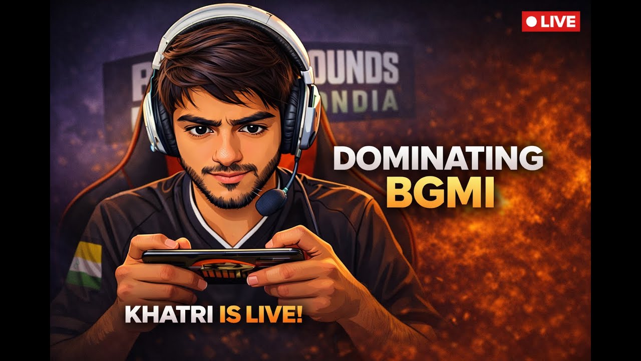 BGMI LIVE 🔴 | DOMINATING Every Match 😈 | Khatri Is Live