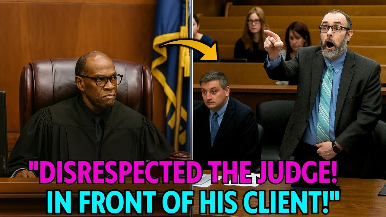 DISRESPECTED THE JUDGE… LAWYER STUNNED IN FRONT OF CLIENT 😳