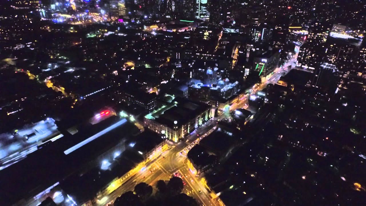 Sydney central night scene video demo 20150603