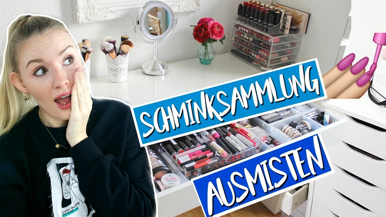 SO VIEL SCHMINKE! XL Schminksammlung ausmisten & Verlosung!