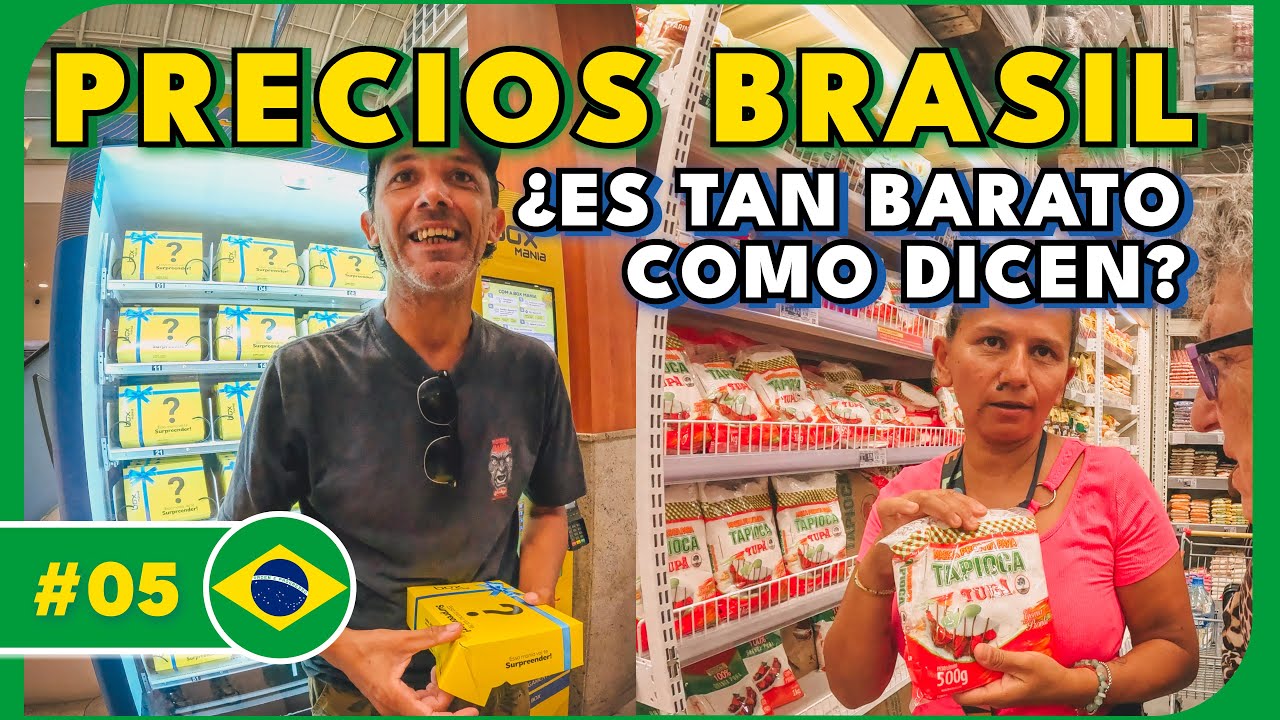 PRECIOS en FLORIANOPOLIS: shopping + supermercado | La REALIDAD de los PRECIOS en BRASIL 🇧🇷 Ep.5