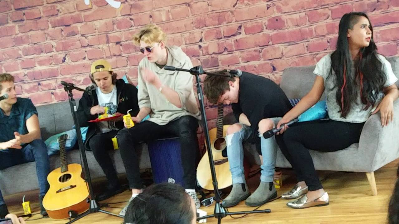 The Vamps try Indian Snacks, 29th Aug 2016