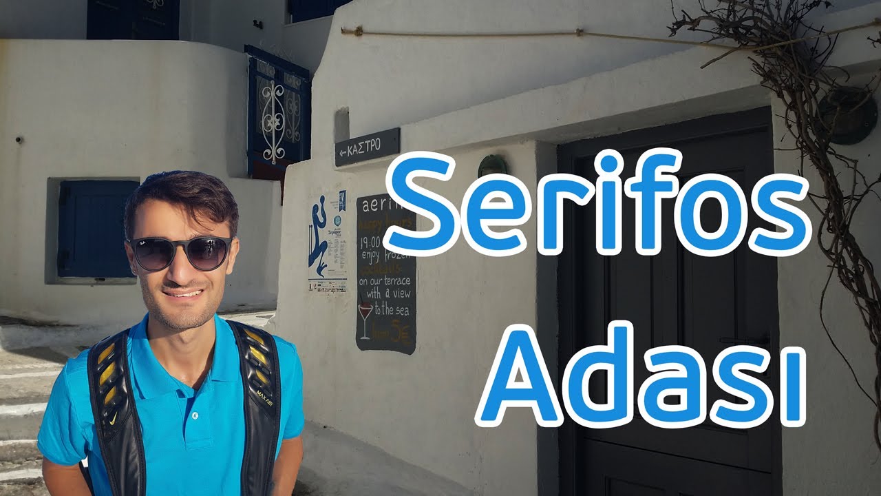 Atina'ya 2 Saatlik Mesafede Serifos Adası- Komşuda Tv