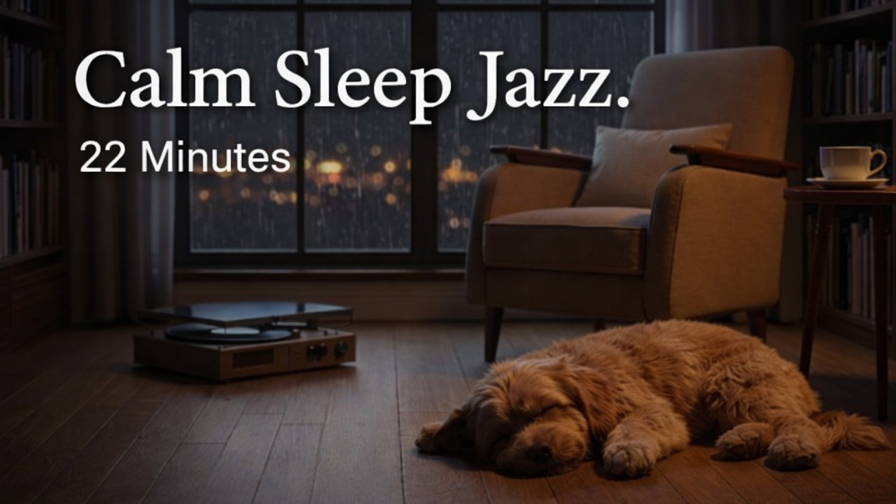 22 Minutes of Late Night Reflection | Soft Jazz for Quiet Nights