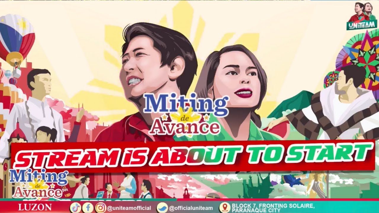 LIVE: Marcos-Duterte's miting de avance in Parañaque City