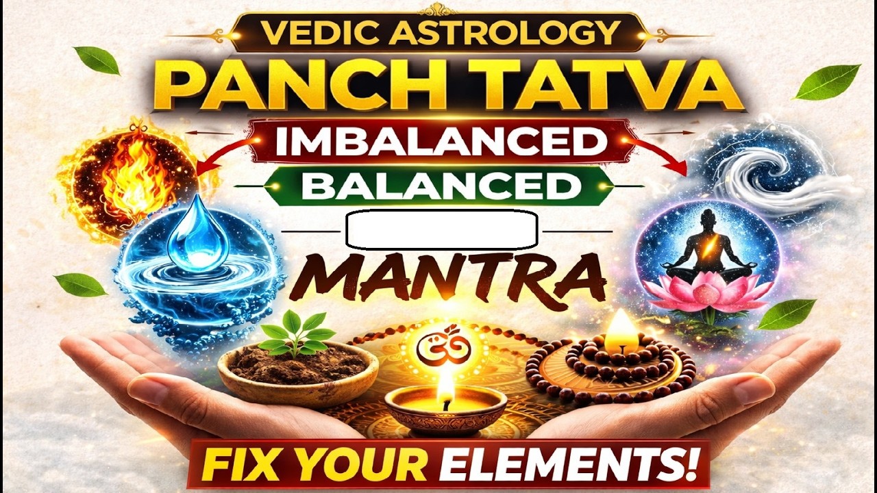 How to Generate Mantra Remedy for Tatva Imbalance | Panch Tatva Balancing in Vedic Astrology