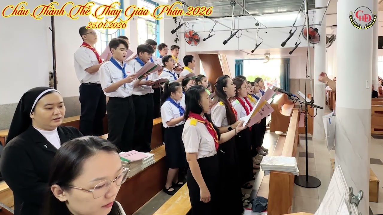 CHẦU THÁNH THỂ THAY GIÁO PHẬN (25.01.2026) | Ca Đoàn Chúa Hài Đồng GXPN
