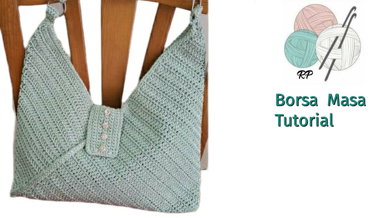 BORSA MASA  UNCINETTO 1a parte/CROCHET BAG MASA