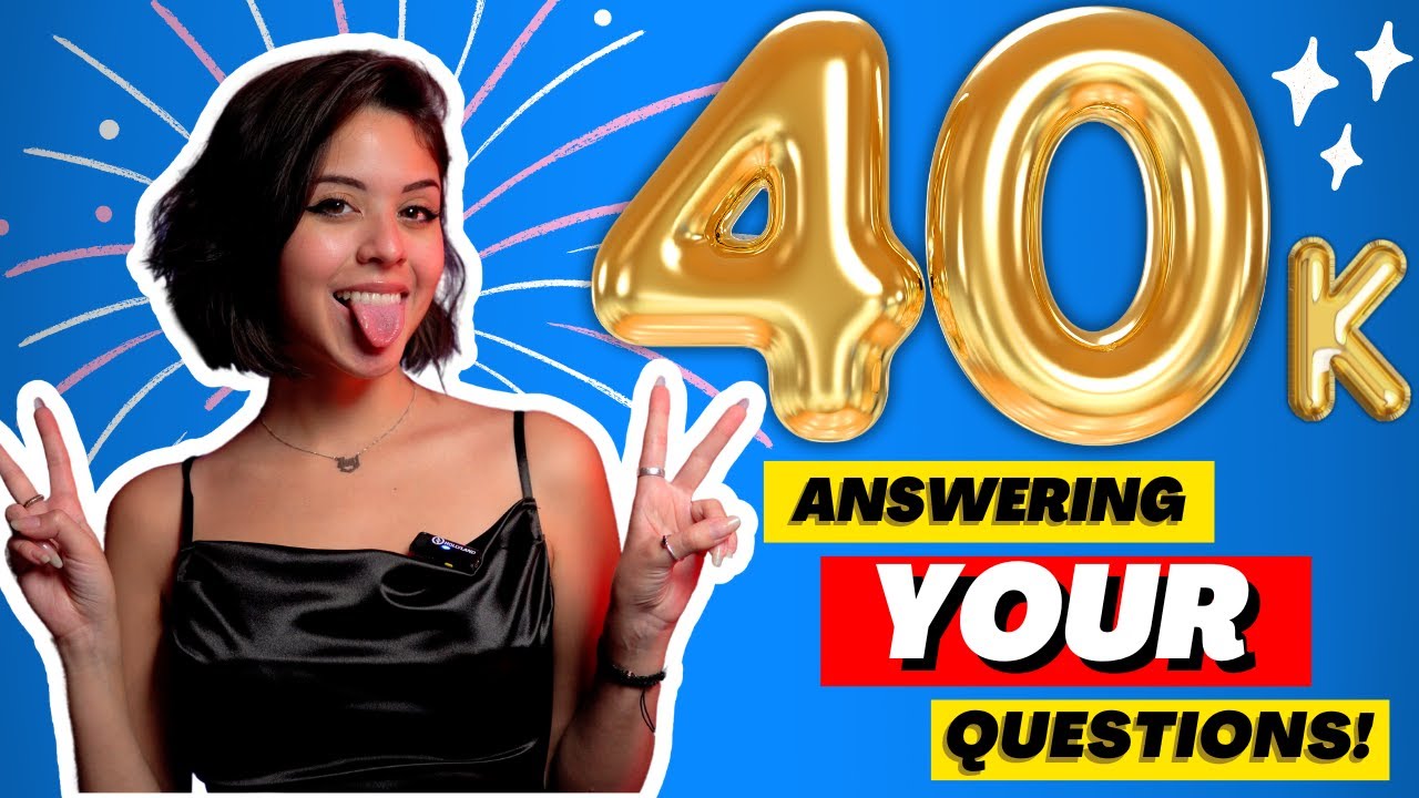We FINALLY Hit 40,000 SUBSCRIBERS! | CELEBRATING with a Q&A