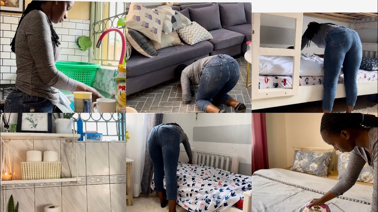 Whole house cleaning and organizing motivation// deep cleaning// speed cleaning// sharitah Ahmad