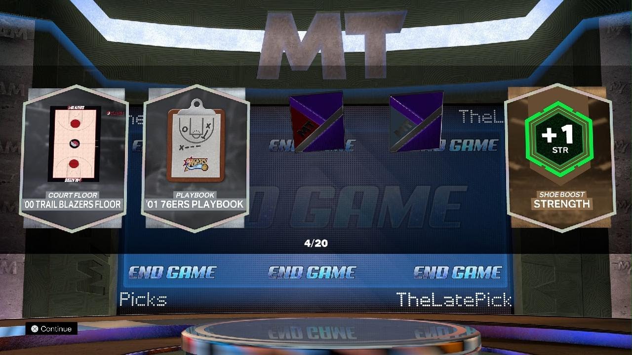Final CoOp 2K23 rewards