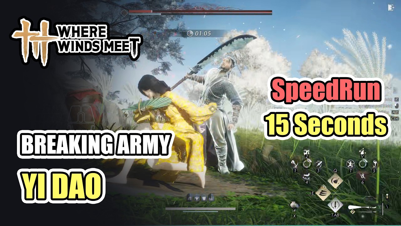 Breaking Army - Yi Dao 15 Seconds SpeedRun Silkbind Jade【 Where Winds Meet 】