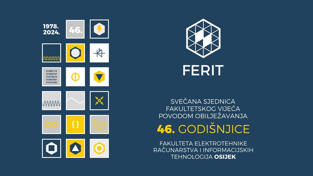 Svečana sjednica povodom 46. godišnjice FERIT-a