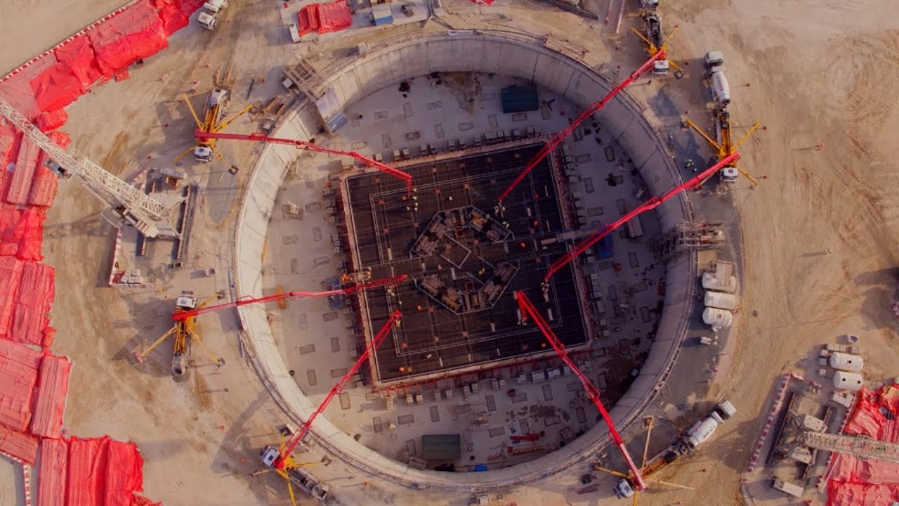 Avance construcción Del Rascacielos Mas Alto Del MUNDO Dubai Creek Tower 1300 m
