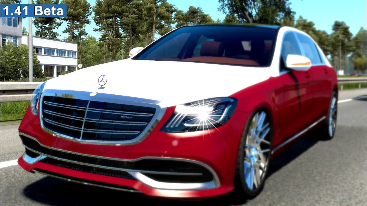 ETS2 1.41 Mercedes-Maybach S650 ★ Über 280km/h auf der Autobahn [1862] EURO TRUCK SIMULATOR 2