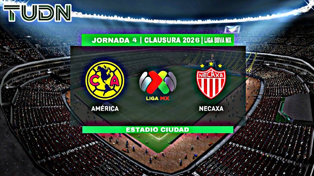 AMÉRICA VS NECAXA | JORNADA 4 LIGA BBVA MX | CL2026 |