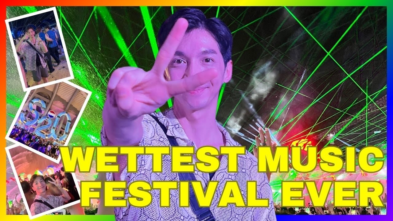 WETTEST MUSIC FESTIVAL EVER! 💦 S2O Songkran Music Festival Bangkok | Thailand Vlog Ep 04
