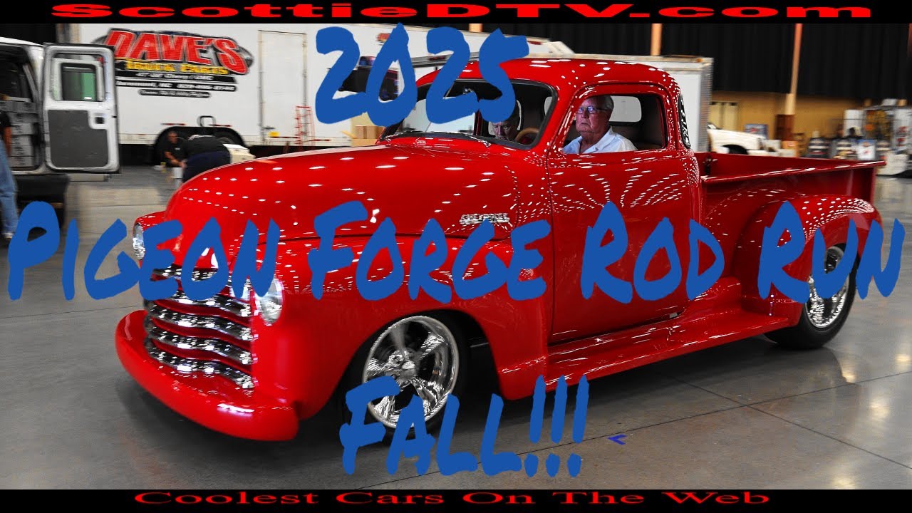 Pigeon Forge Rod Run 2025: EPIC EXODUS! All The Show Cars Leaving The LeConte Center!