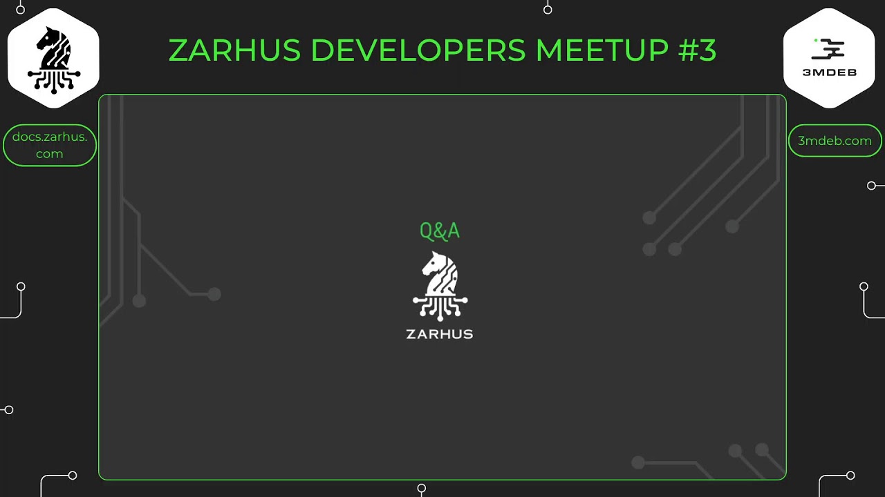 Zarhus Developers Meetup #3