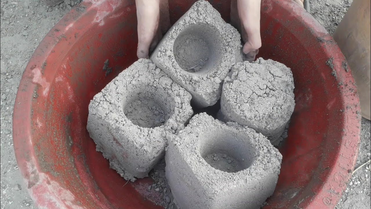 New video ⌛ Favorite texture bajri mud hole shape dry crumbling stormy+water crumbling ASMR video 🤤💦