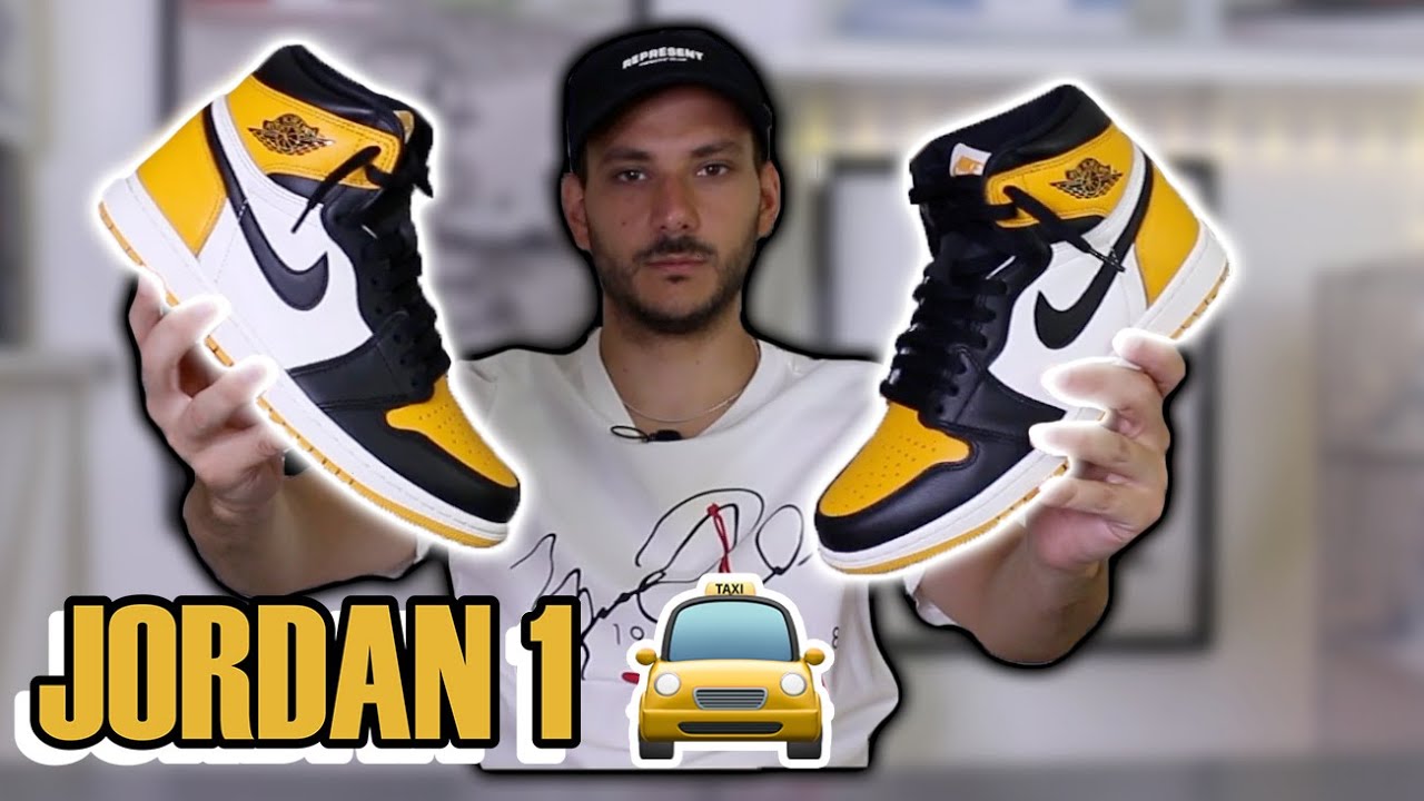 Jordan 1 High Taxi - Unboxing & Review ITA