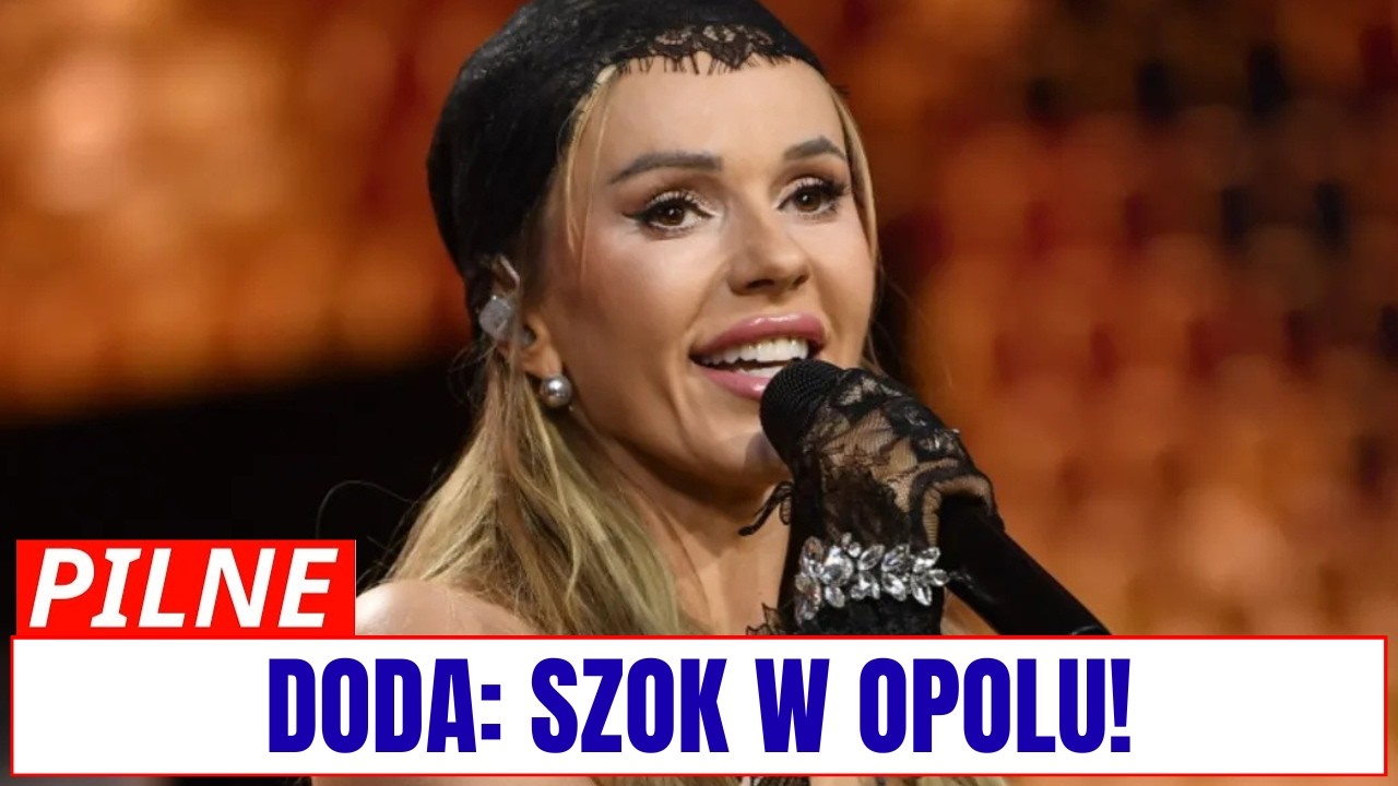 Doda w Opolu  Paryskie kabarety to przy niej skromność! Szokująca stylizacja