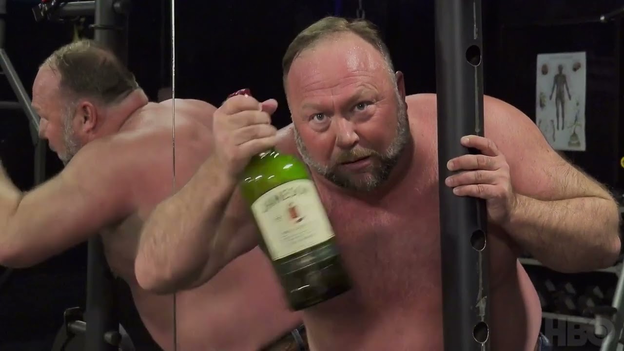 Drunk Shirtless Workout with Alex Jones