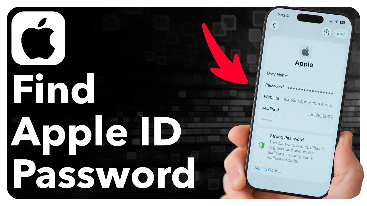 Как найти пароль от Apple ID на iPhone