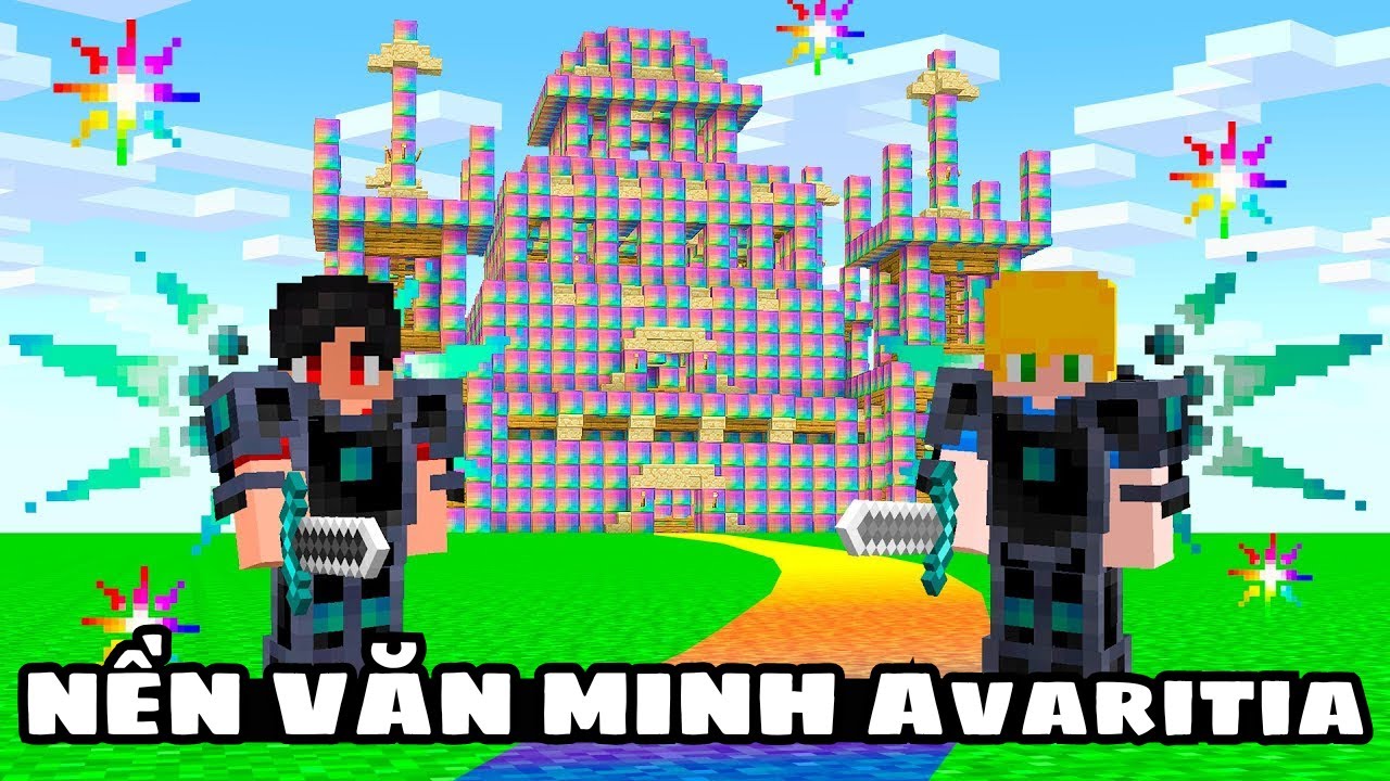 Minecraft Nhưng Tôi Đã Lạc Vào Nền Văn Minh Avaritia Giàu Nhất Trong Minecraft!