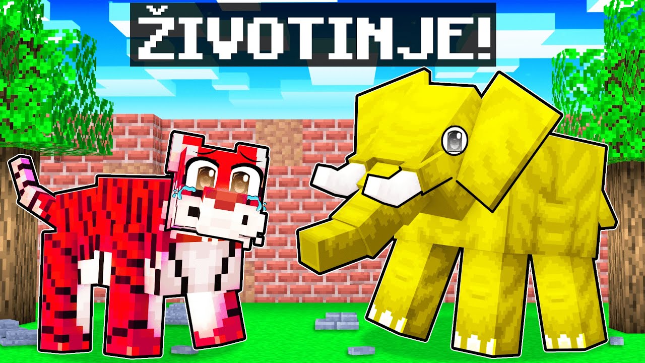 Postali smo ŽIVOTINJE u Minecraftu!