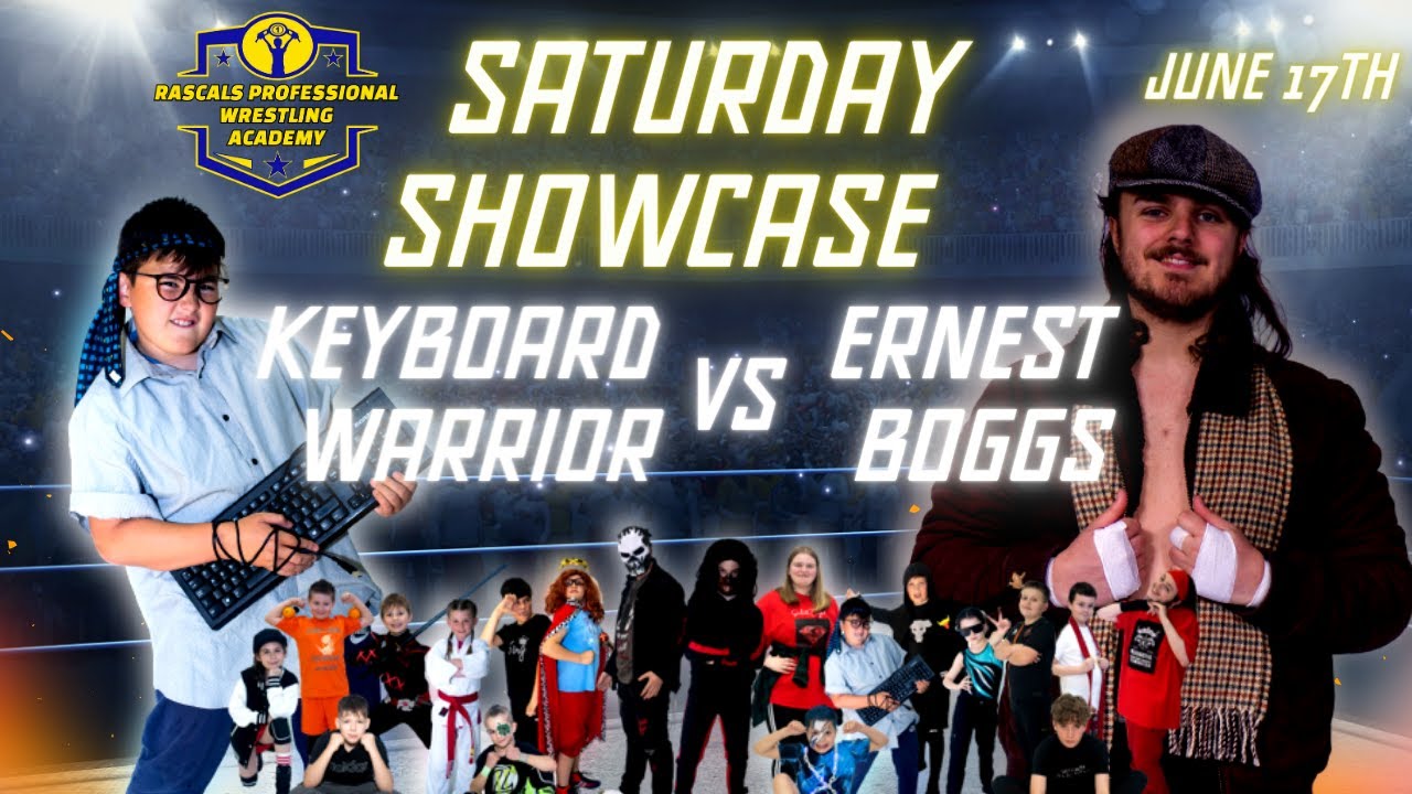 Training Match Highlights - Keyboard Warrior vs Ernest Boggs - Rascals Children's Wrestling Academy