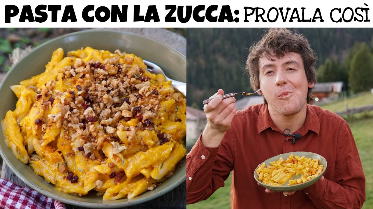 PASTA CON LA ZUCCA: PROVALA COSÌ PERCHÈ È FAVOLOSA - ricetta facilissima e veloce | Davide Zambelli