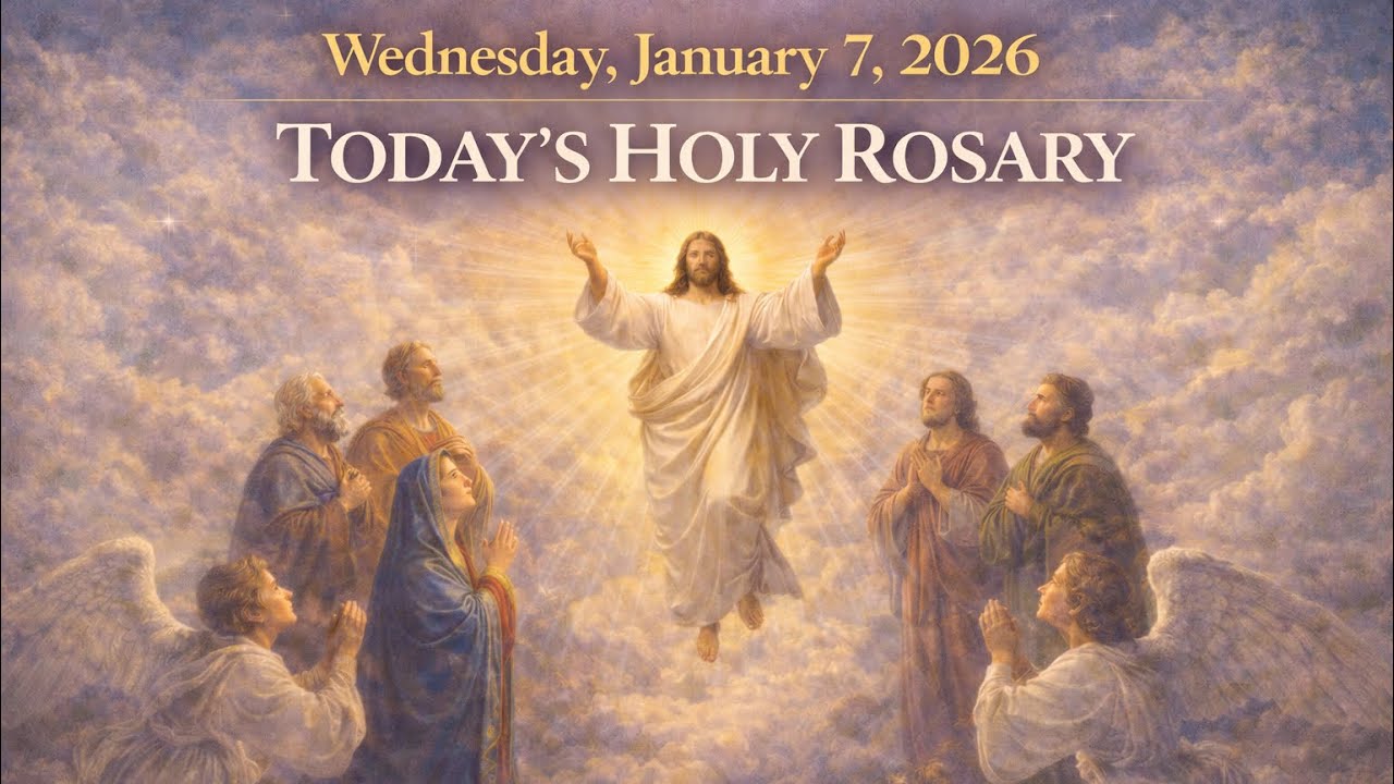 Today’s Holy Rosary, Wednesday, January 7, 2026.