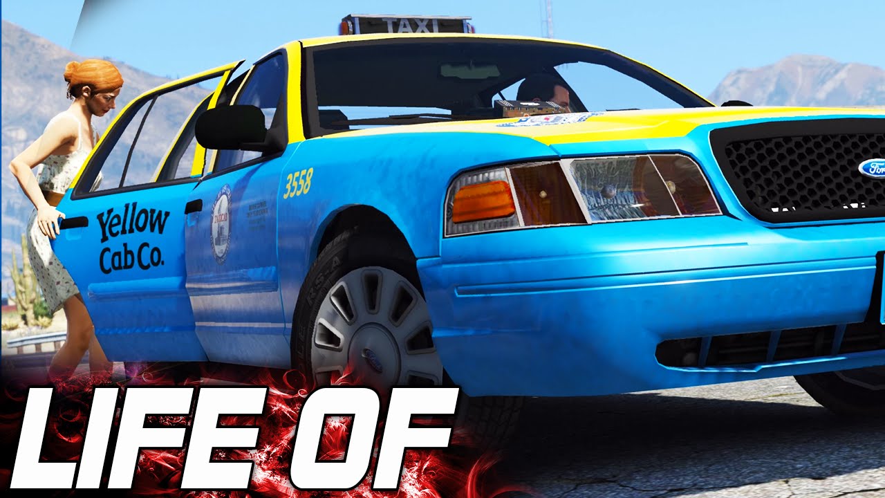 GTA 5 SP #30 - Life of... Taxi Driver