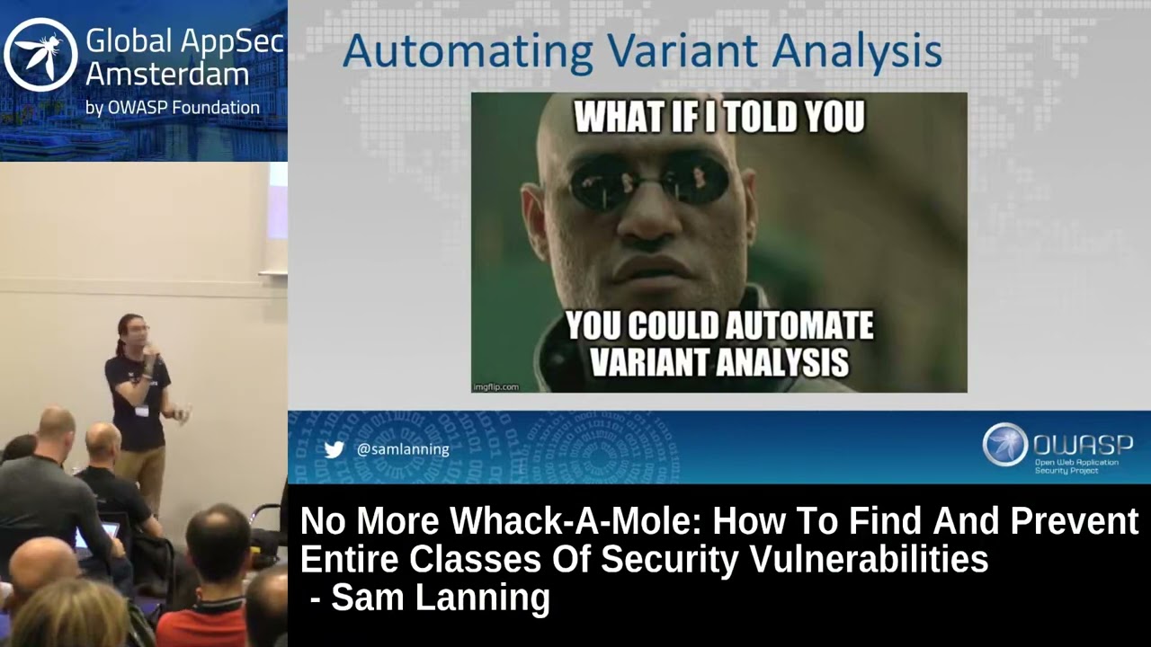How To Find And Prevent Entire Classes Of Security Vulnerabilities   Sam Lanning