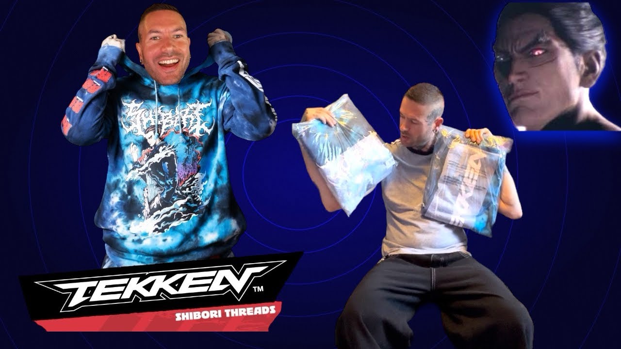 Opening my new Tracksuit! #shiborithreads #tekken30th