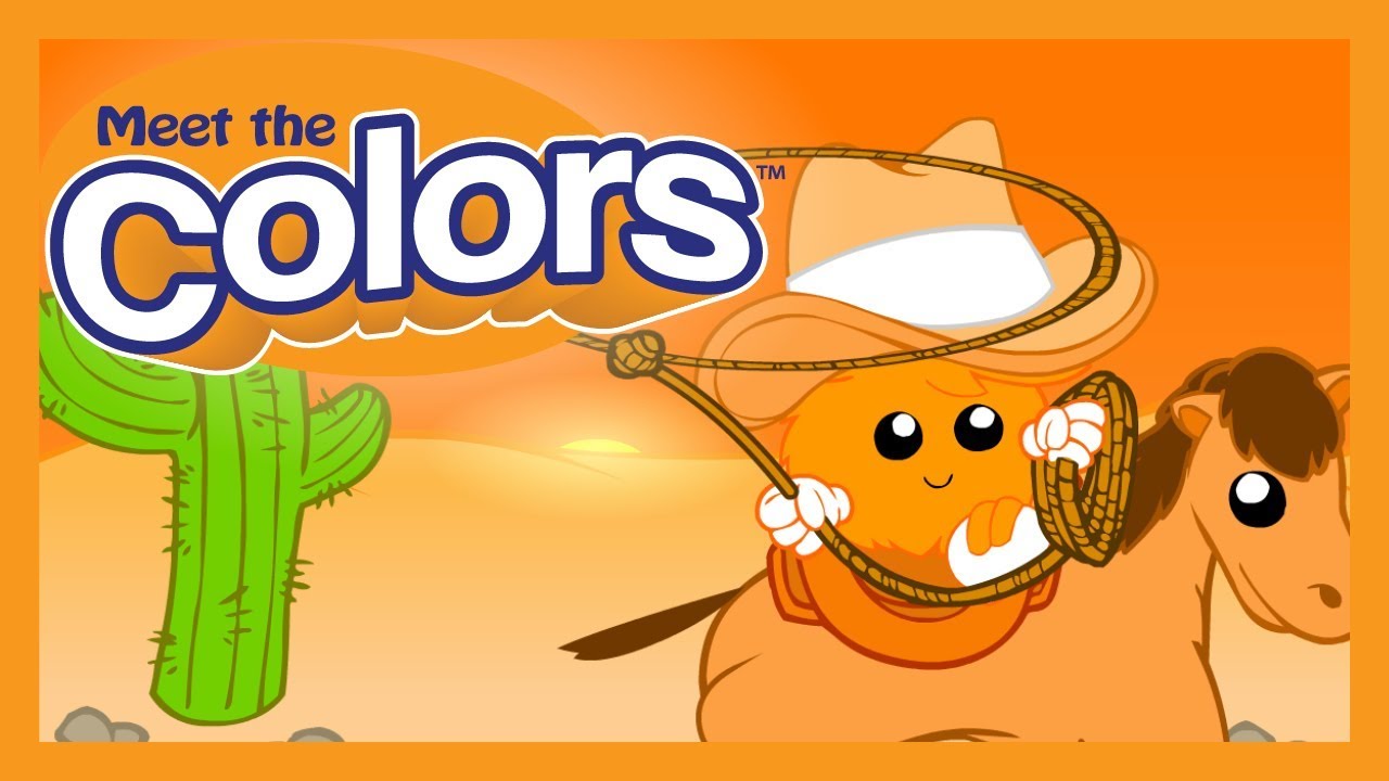 Meet the Colors - Orange