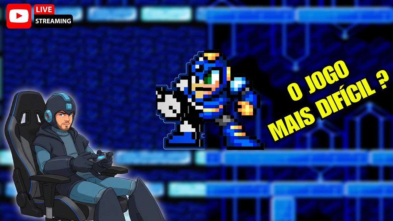O MELHOR JOGO DE TODOS OS TEMPOS? Jogando Mega Man 2 (NES & Mega Drive)