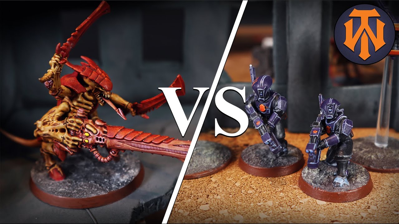 #12 NEW KILL TEAM Tyranids VS T'au Empire - Battle Report KT, Warhammer 40k